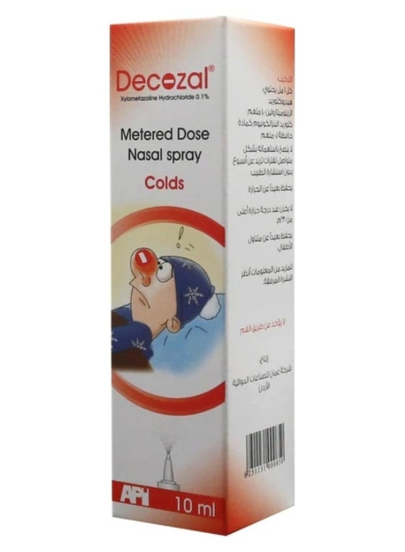 DECOZAL Adult 0.1% Nasal Drops
