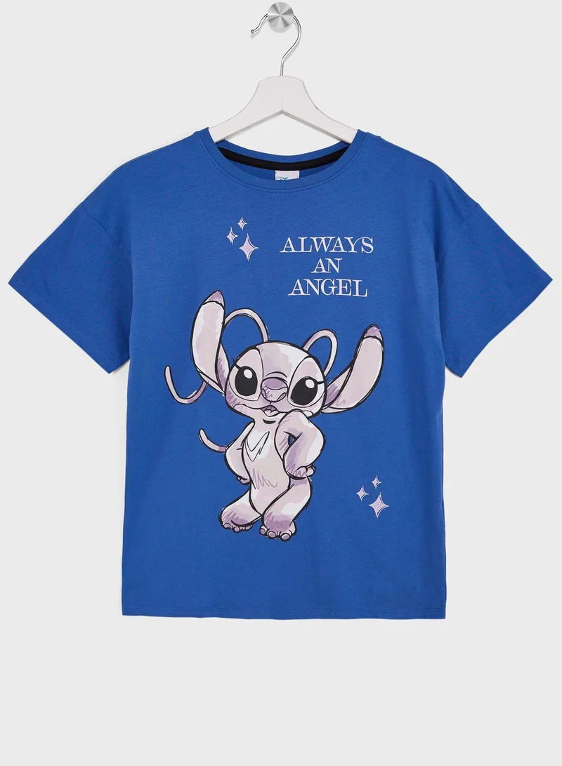 Urban Haul Kids Disney Lilo & Stitch T-Shirt
