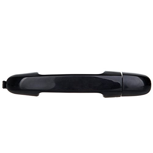 OCPTY Door Handles Exterior Passenger Right Side Replacement fit 2006-2012 for Hyundai Elantra Outside Door Handle Black - Image 1