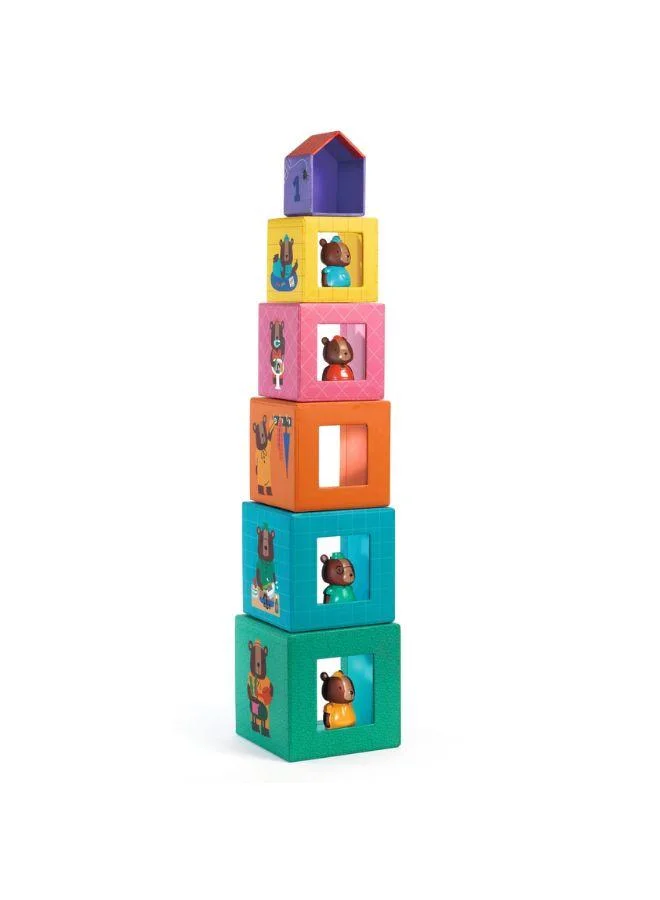 DJECO Topanihouse Block & Towers
