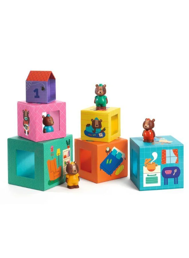 DJECO Topanihouse Block & Towers