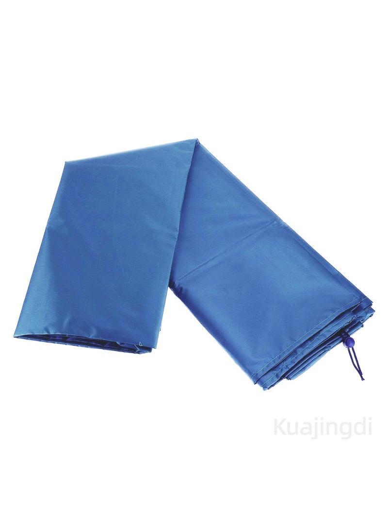 Kuajingdi Patio Waterproof Furniture Covers, Outdoor Lawn Dust Windproof Rain Sofa Table Chair Blue Protection  - Image 3