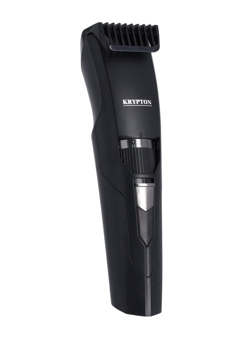 KRYPTON Professional Trimmer, Rechargeable Trimmer, KNTR5418 | Hair/Bread Trimmer | Stainless Steel Blade | 20 Settings | 60 Minutes Working Time | Li-Ion Battery | Cord/Cordless Operation  - Image 2