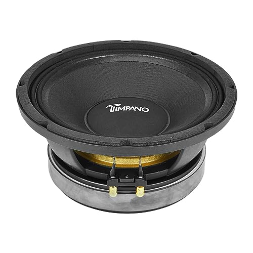 Timpano TPT-MD10 PRO 10" Midrange Speaker, 1000 Watts, 8 Ohm Loudspeaker 10 Inch Mid Range for Pro Car Audio (Single) - Image 5