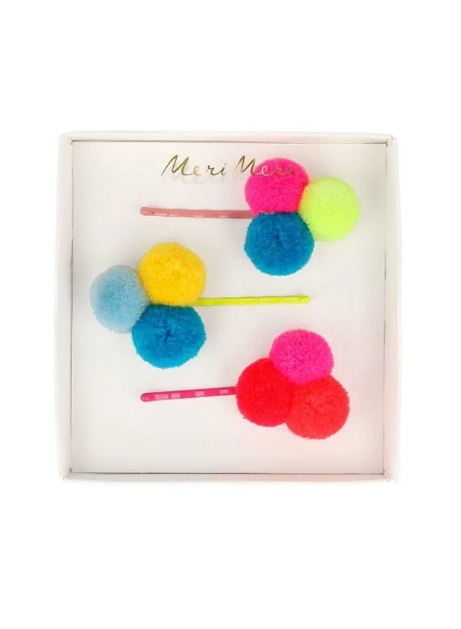 ميري ميري Pompom Hair Slides