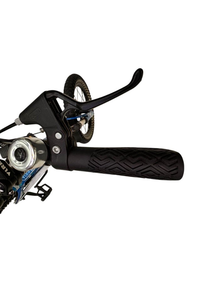 VLRA Kids Bicycle 16″ – Aluminum Frame, Dual Disc Brakes, Shock Absorber & Training Wheels - Image 3