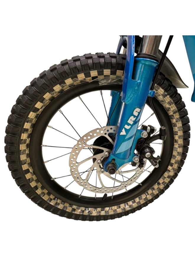 VLRA Kids Bicycle 16″ – Aluminum Frame, Dual Disc Brakes, Shock Absorber & Training Wheels - Image 5