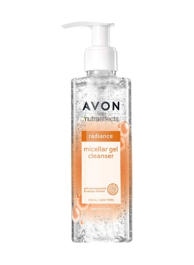AVON Nutra Effects Radiance Micellar Gel Cleanser 195ml - Image 1