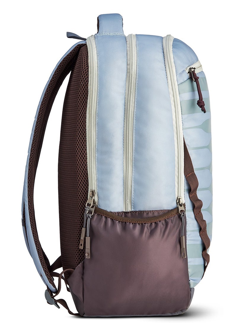 AMERICAN TOURISTER Mate 2.0 Backpack, 31L Capacity, Polyester, Grey|Antimicrobial Lining|Rain Cover|Ergo Back & Shoulder|Bottle Holder|15.6" Laptop Compartment - 1 Year International Warranty - Image 2