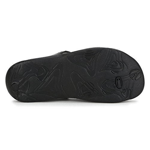 WELCOME Women's Kalablack Flip-Flops - 6 UK/India (39 EU)(BlackHF-06_6) Darkblack - Image 4