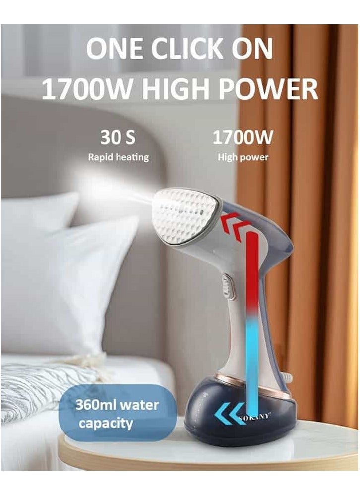 Sokany SK-11046 Handheld Garment Steamer 1700W 360ml - Image 5