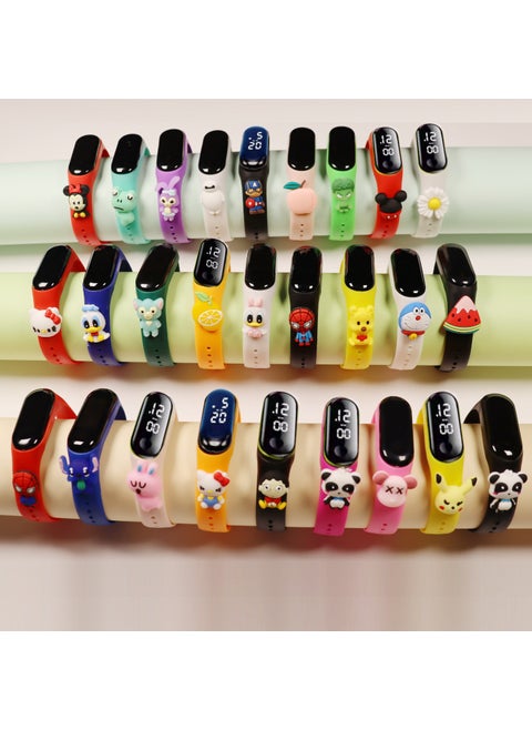 Kids Cartoon LED Touch Watch Waterproof Sports More styles please contact Customer Service