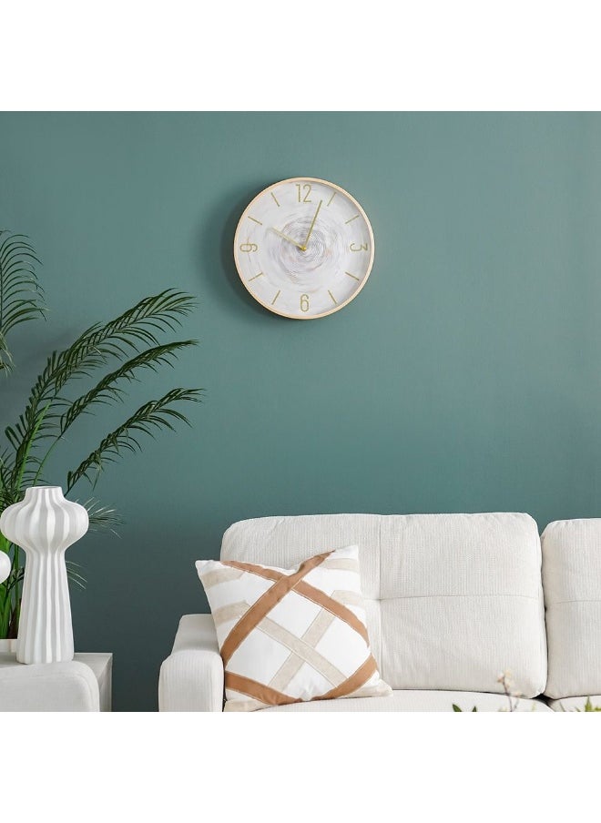 DANUBE HOME Danube Home Cambridge Clock With 3D Face 2 Wall Clock - 40X4.9X40Cm Stylish Gold Wall Clocks For Room & Offices Wall Decor For Home Decorative Home Accessories  - Image 4