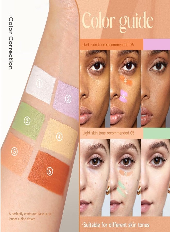 JEMPET Face Concealer Foundation Color Corrector(orange) - Image 4