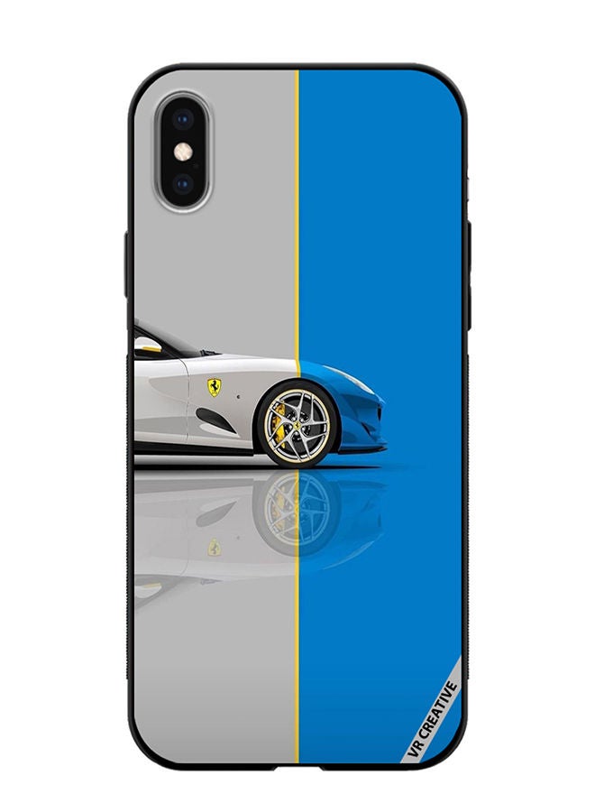 VR CREATIVE Protective Case Cover For Apple iPhone XS Max Car Design Multicolour - Image 1
