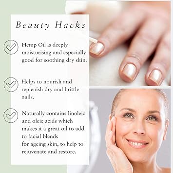 Absolute Aromas Hemp Oil 150ml Pure Natural ColdPressed Vegan and Cruelty Free - Image 2