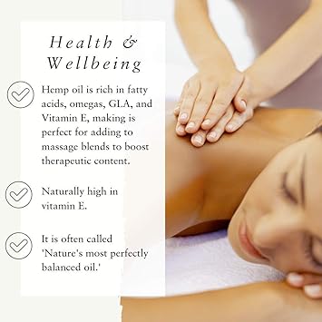 Absolute Aromas Hemp Oil 150ml Pure Natural ColdPressed Vegan and Cruelty Free - Image 3