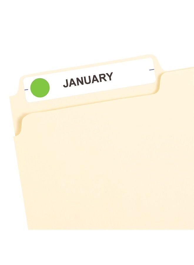 AVERY ملصقات دائرية قابلة للإزالة باللون الأخضر النيون من أفيري 1/2 بوصة، عبوة من 840 ملصق دائري (5052) صغيرة - Image 2