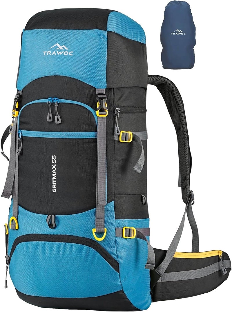 Trawoc حقيبة ظهر TRAWOC GRITMAX 55L للمشي - Image 1
