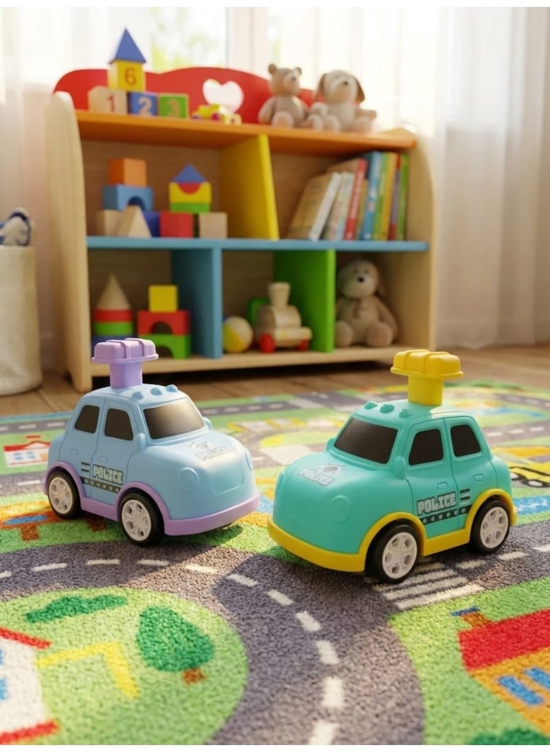 سيارة شرطة للأطفال – قطعتين - Image 2