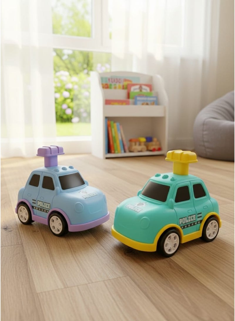 سيارة شرطة للأطفال – قطعتين - Image 1