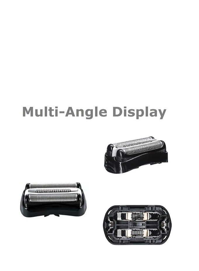 Series 3 Electric Shaver Replacement Head, Easily Attach Your New Shaver Head, Compatible With All Series 3 ProSkin Electric Shavers, 32B, Black - Image 5