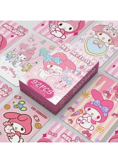 EHOME 92Pcs Sanrio My Melody Lomo Card And Sticke  - Image 1