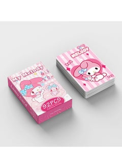 EHOME 92Pcs Sanrio My Melody Lomo Card And Sticke  - Image 4