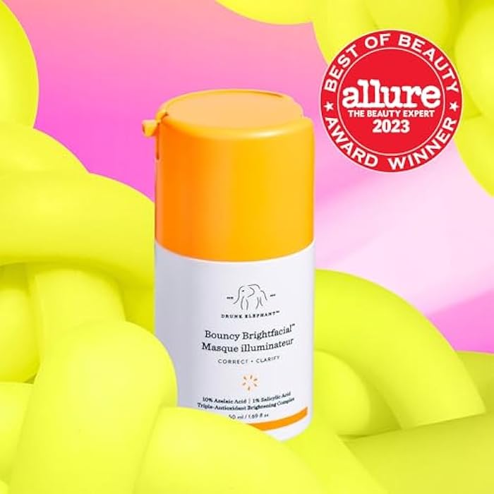 Drunk Elephant قناع الوجه المضيء من درانك إليفانت - 50 مل/1.69 أونصة سائلة - قناع وجه مضيء - عناية بالبشرة نظيفة سريرية - خالي من القسوة - مختبر من قبل أطباء الجلد - خالي من الزيوت الأساسية والسيليكون والعطور - Image 2