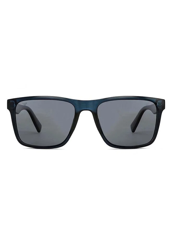 VINCENT CHASE Mirage Full Rim Wayfarer Frame Polarized & UV Protected Sunglasses VC S13973 - 56mm - Blue