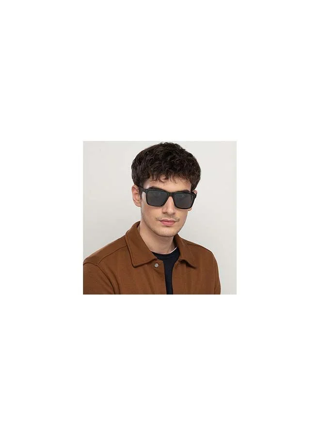 VINCENT CHASE Mirage Full Rim Wayfarer Frame Polarized & UV Protected Sunglasses VC S13973 - 56mm - Blue
