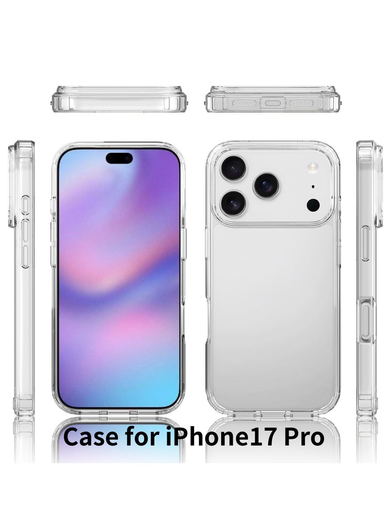Protection Case For IPhone 17 pro max Clear - Image 2