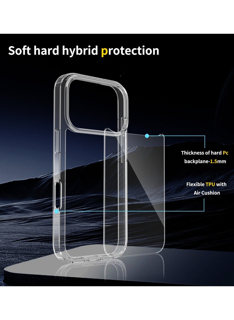 Protection Case For IPhone 17 pro max Clear - Image 4