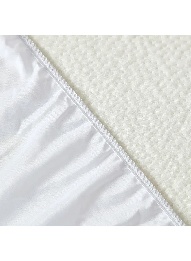 Home Box Aloevera Waterproof Twin Mattress Protector 200 x 33 x 120 cm