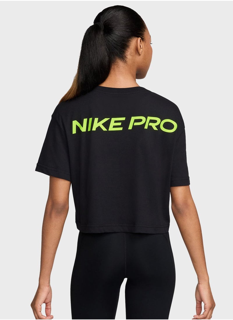 Nike Dri-Fit Pro Crop T-Shirt  - Image 2