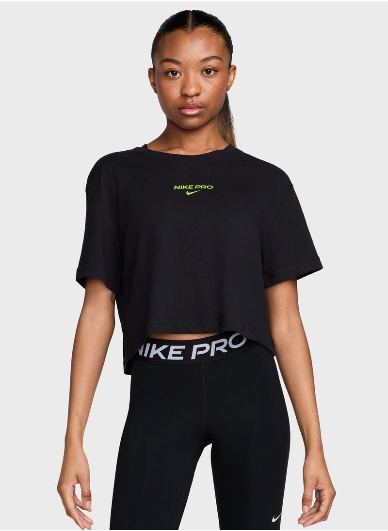 Nike Dri-Fit Pro Crop T-Shirt  - Image 1