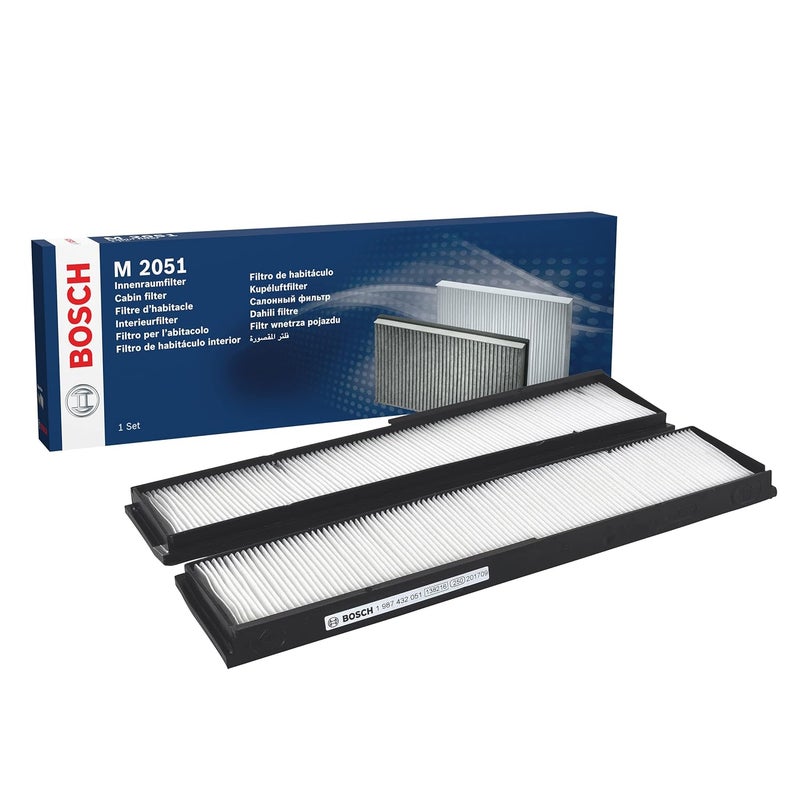 BOSCH Cabin Air Filter - Premium Replacement for Superior In-Vehicle Air Quality | Filters Particles as Small as 0.0025mm | Compatible with MERCEDES-BENZ - E 250 DIESEL - Image 1