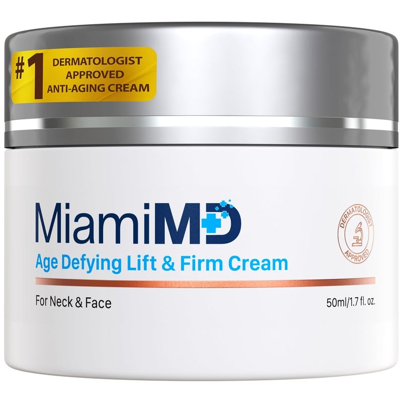 AgeDefying Lift  Firm Cream  Anti Aging and Skin Firming For All Types Paraben Free Fragrance Free Cruelty Free BHA Free 50 ml 17oz