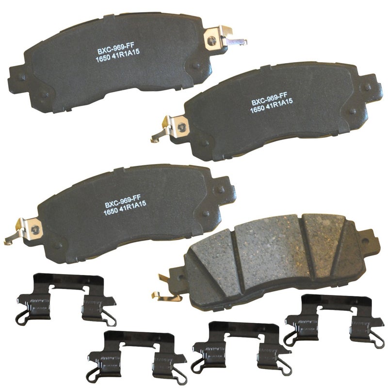 Bendix Premium SBC1650 Ceramic Front Brake Pads for Nissan Altima 2024-2013, LEAF 2012-2011, LEAF 2017-2014 - Image 2