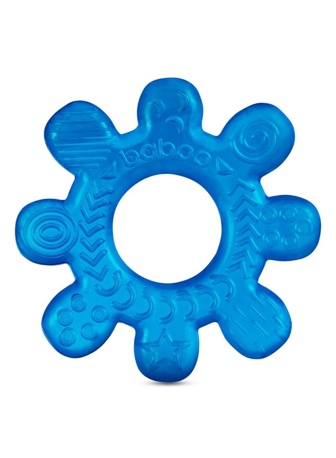 Baboo Baby Teether Toys, Water-Filled Cooling Teether & Massages Sore Gums Water-Filled Allow Baby to Relax from Pain and Discomfort - Completely safe and BPA-free (Blue). - Image 5
