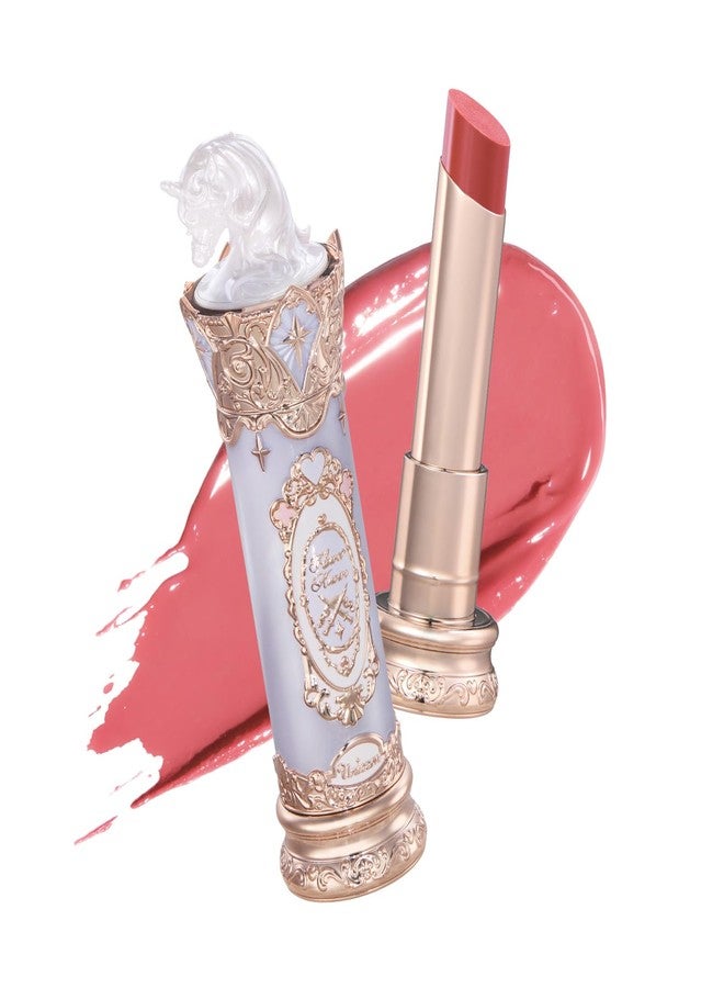 Flower Knows Knight Unicorn Glazed Lipstick, Soft Rose Pink - Image 1