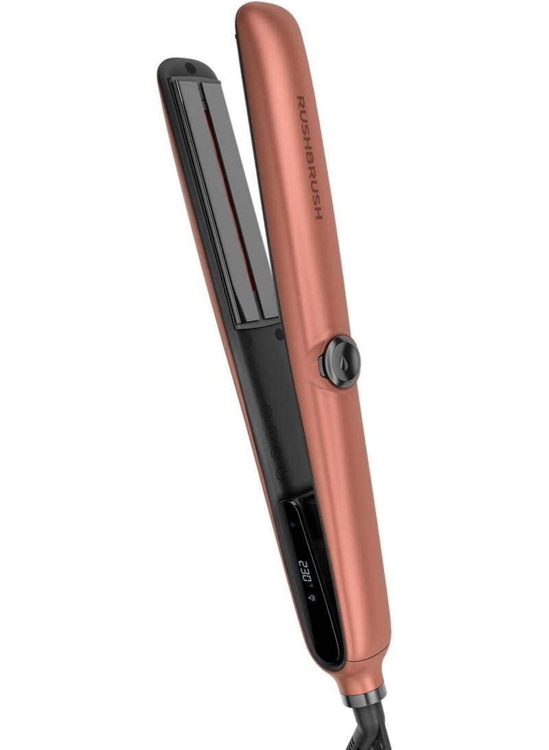 راش براش جهاز فرد الشعر من راش براش  14 مستوى حرارة ، 230 درجة مئوية ، Tormaline ، ميزة التسخين الفوري مع سخانات 4 MCH - - Image 2