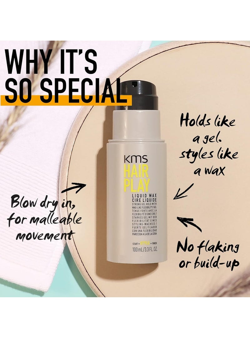 kms - Hair Play Liquid Wax 100ml - Image 1