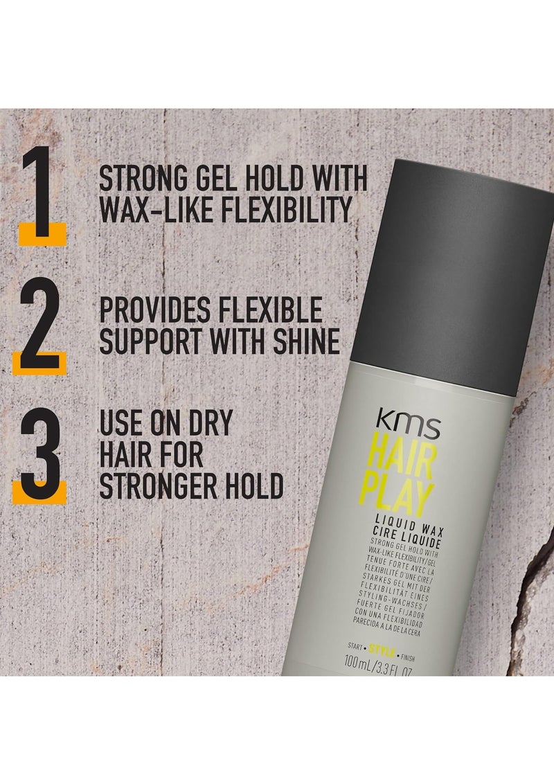 kms - Hair Play Liquid Wax 100ml - Image 1