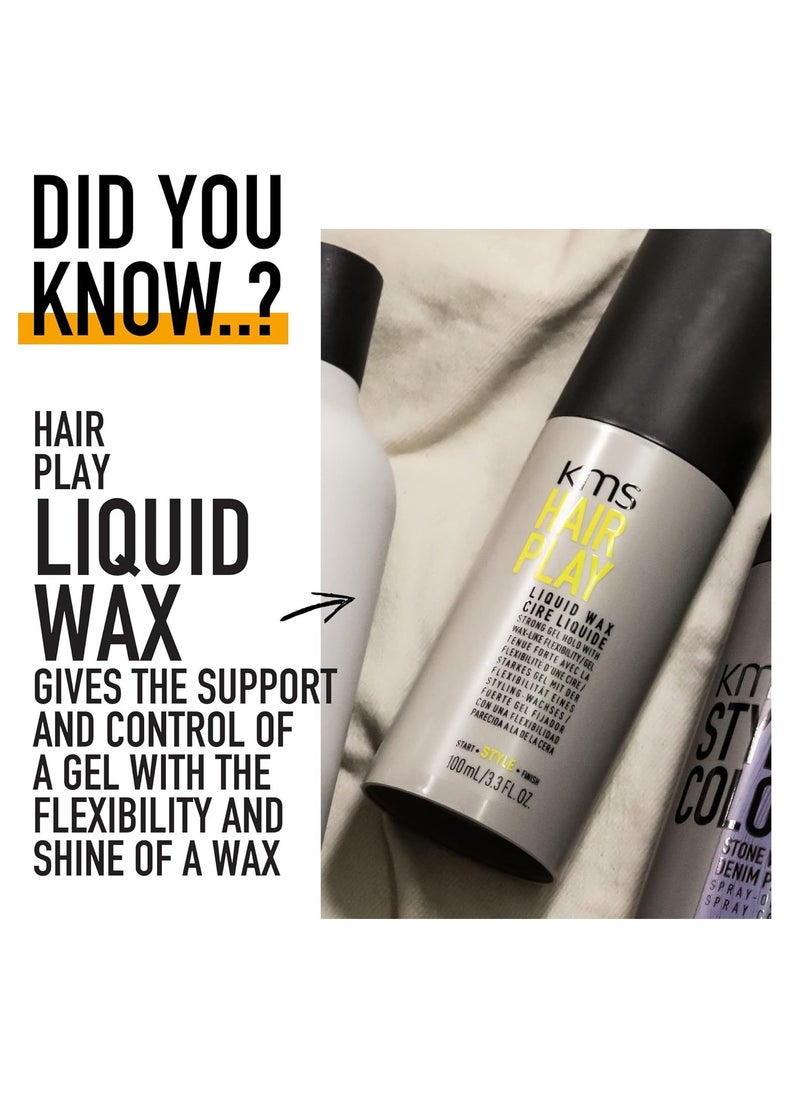 kms - Hair Play Liquid Wax 100ml - Image 1