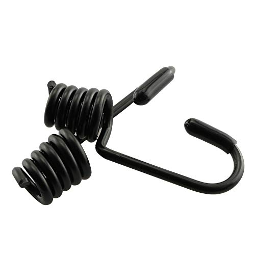 JCBIZ 10pcs Special Metal Hook Bungee Cords Spiral Wire Hooks for Shock Absorbing Elastic Band Strapping Rope - Image 4