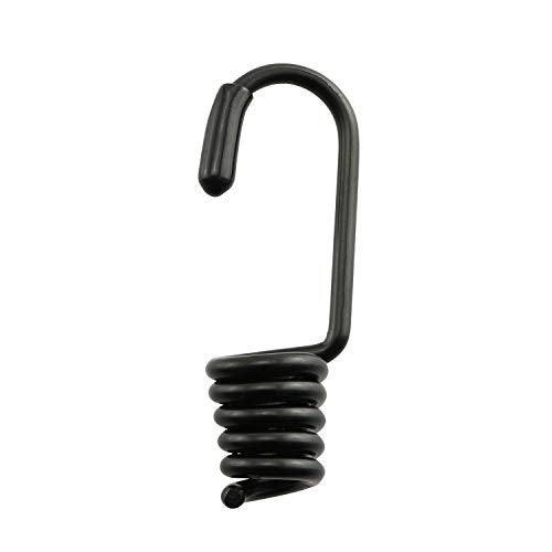 JCBIZ 10pcs Special Metal Hook Bungee Cords Spiral Wire Hooks for Shock Absorbing Elastic Band Strapping Rope - Image 3
