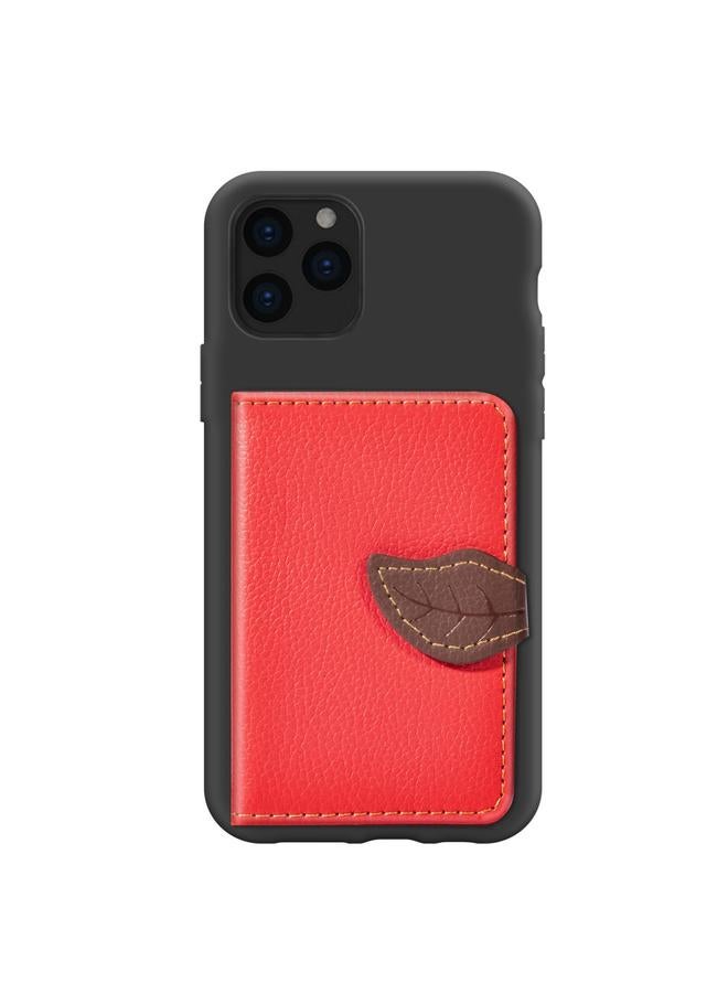 S-TOP Case For iPhone 11 Pro Max Litchi Pattern Card Bag Wallet Bracket + TPU Phone Case with Card Slot Wallet Bracket Function - Image 4