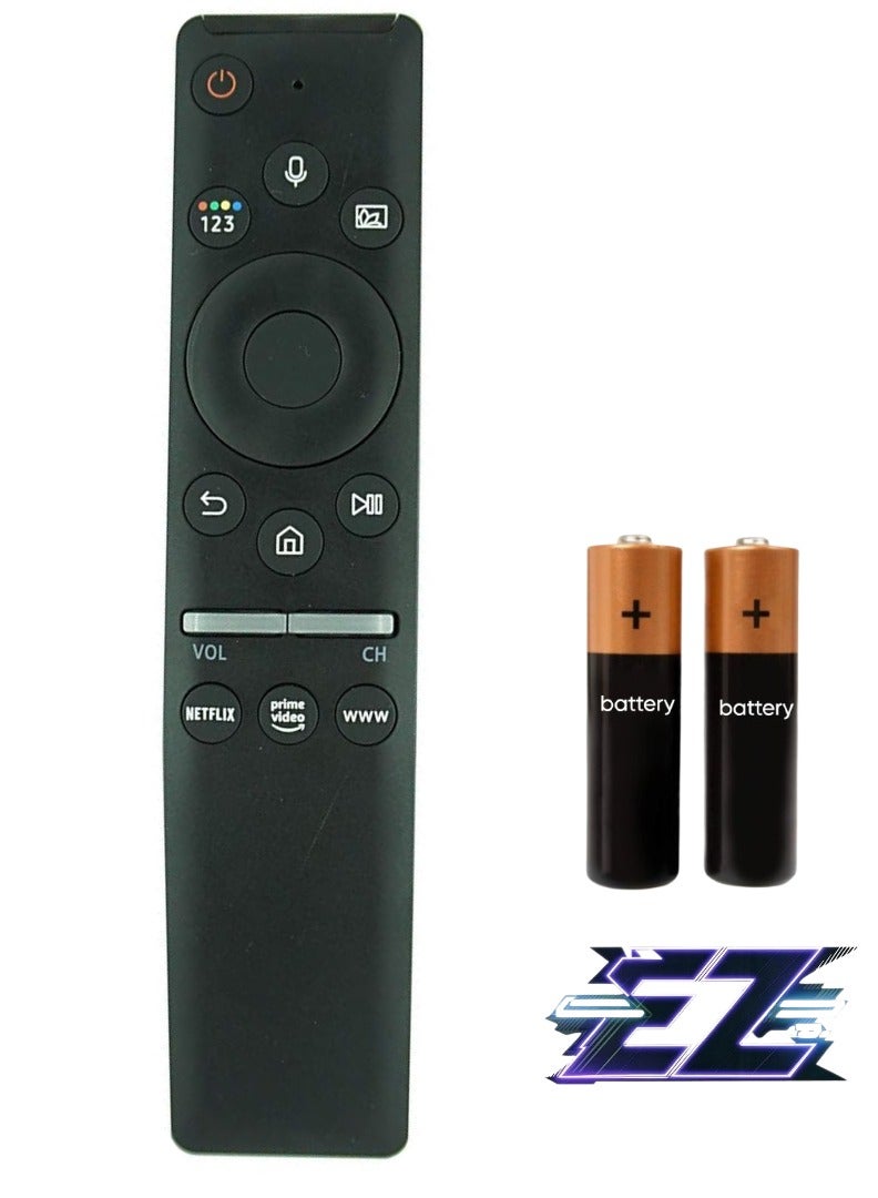 ELTRAZONE Replacement Remote Control for Samsung TU8000 4K Smart TV – Compatible with Models UN65TU8000F, UN75TU8000F, UN65TU8000FXZA, UN75TU800FXZA, UN85TU8000FXZA, TU8000FXZA - Image 1