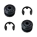 KITUREK 2PCS Transfer Case Shift Linkage Bushings with Eclips Transfer Shift Control Lever Grommet Bushing Kit0 Replace OEM68078975AA 68078974AA - Image 2